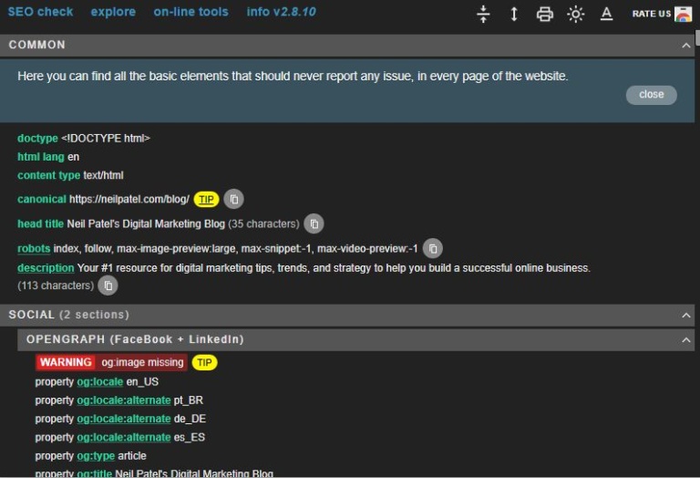 25 of the Best SEO Chrome Extensions - Neil Patel