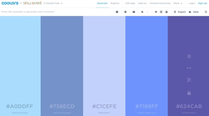 25+ Best Colors That Go With Blue (Color Palettes) – CreativeBooster