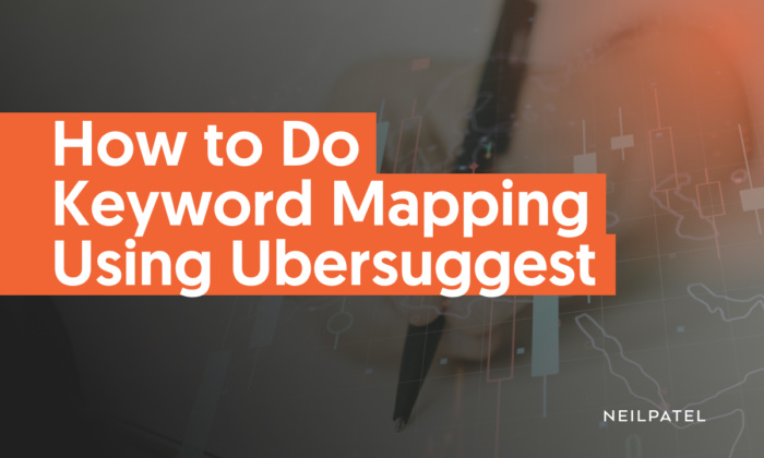 How To Do Keyword Mapping Using Ubersuggest