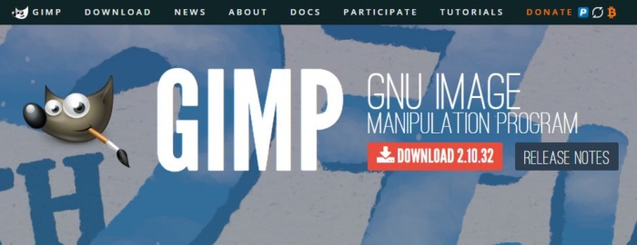 Content marketing tool Gimp. 