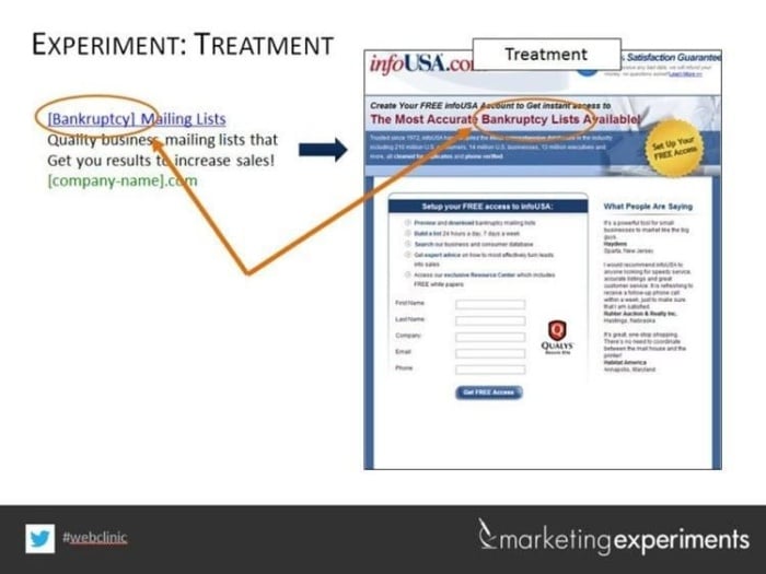 A study from Marketing Experiments on headlines across ads and landing pages.