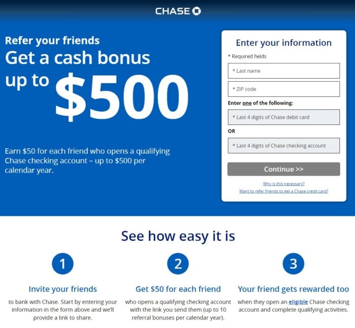 Chase cash bonus customer lifetime value