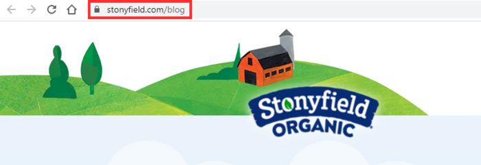 Stonyfield organic's blog. 