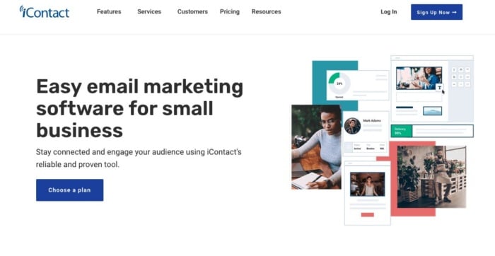 Icontact marketing automation tool. 