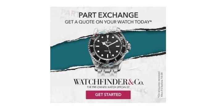 A watch ad from Google's display network.