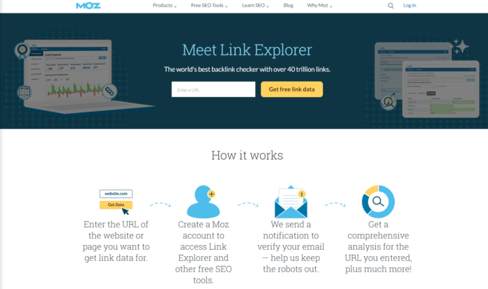 Moz Link Explorer