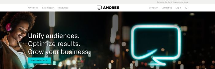 Best Programmatic Advertising Platforms - Amobee