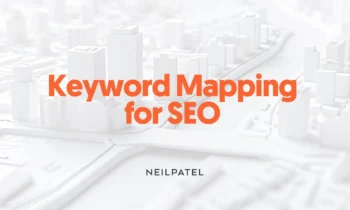 A graphic that says "Keyword Mapping for SEO."