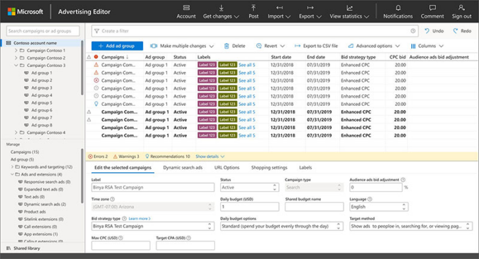 using Google Import Tool with Microsoft Advertising Editor for ppc automation