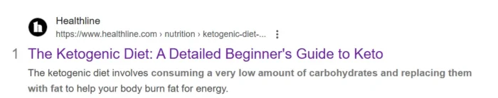 A Healthline meta description.