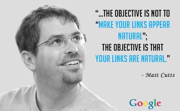Quote from Matt Cutts about Link building. 