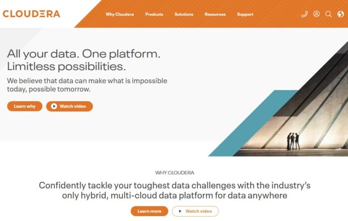 Cloudera website. 
