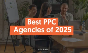 A graphic that says Best PPC Agencies of 2025