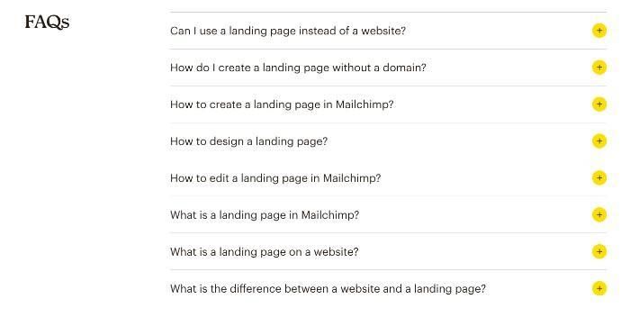 Mailchimp FAQs. 