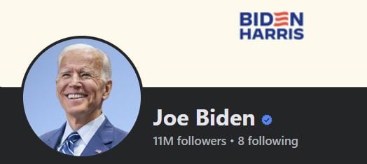 Joe Biden's facebook page. 