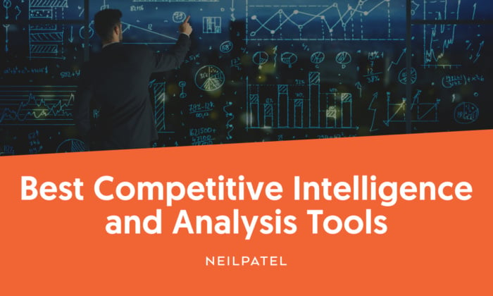 A graphic saying "Best Competitive Intelligence and Analysis Tools."