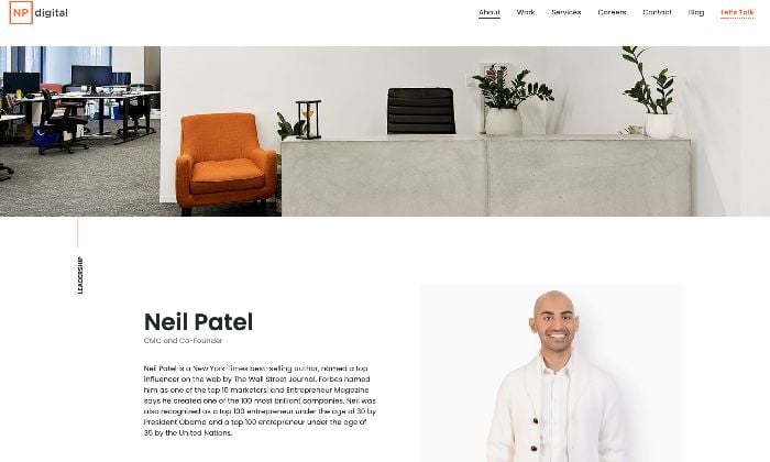 Neil Patel's agency NP digital. 