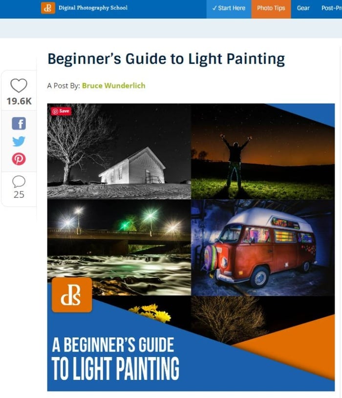 Beginners guide to light painting. 