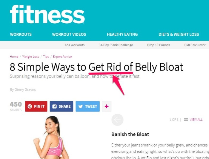 8 simple ways to get rid of belly bloat. 