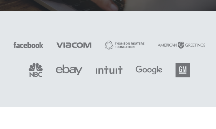 A list of different major companies.