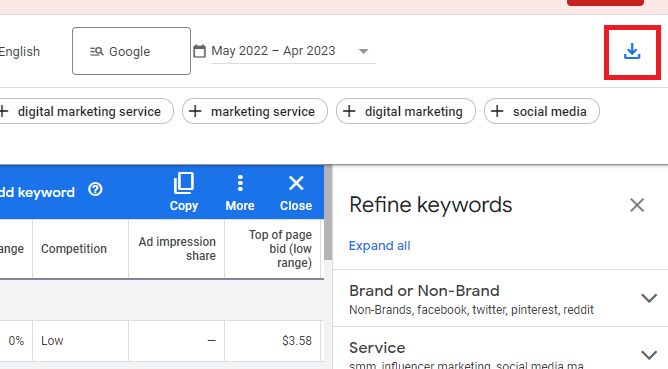 Neil patel store keyword research