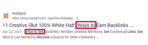 11 Creative ways to earn backlinks Google results. 