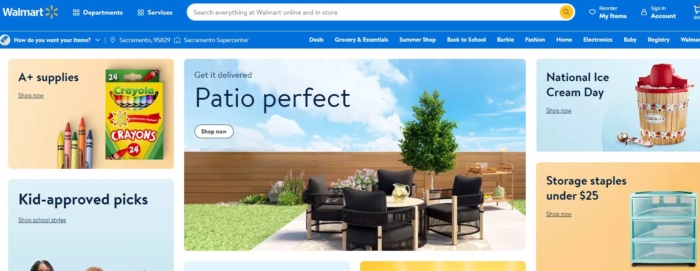 Walmart blog online branding