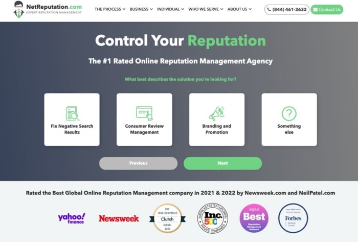 Netreputation reputation management company. 