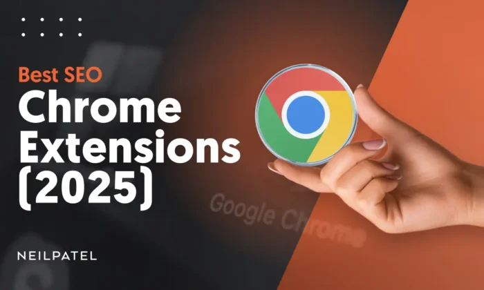 A graphic that says Best SEO Chrome Extensions (2025)