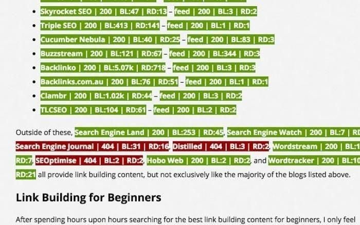 Linkminer Chrome extension Best SEO chrome extensions