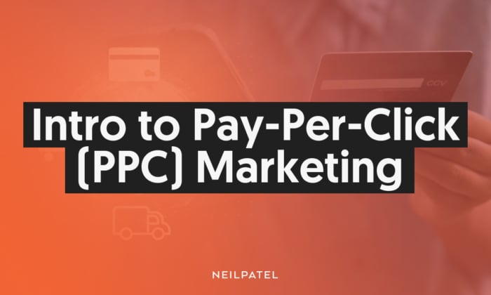 A graphic saying: Intro to Pay-Per-Click (PPC) Marketing.