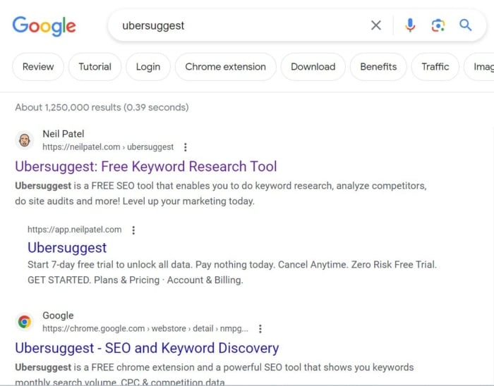 Neil patel keyword hot sale research tool