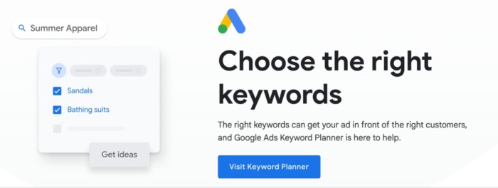 Google ads keyword planner SEO tools. 