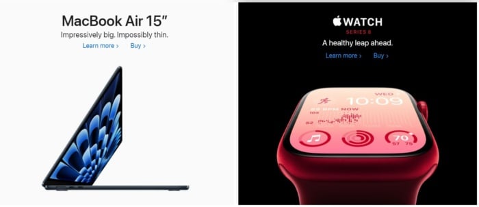 Apple's product page. 