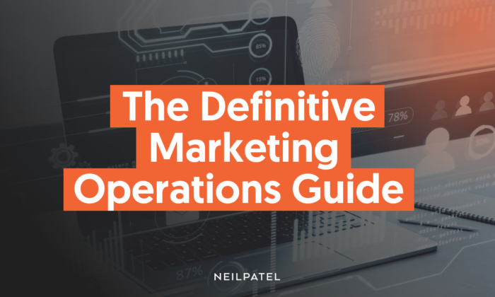 A graphic saying The Definitive Marketing Operations Guide