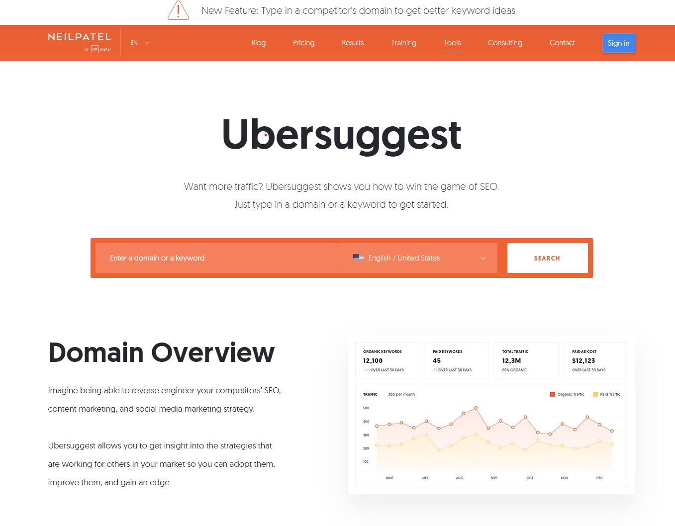 Ubersuggest. Ubersuggest keywords Generator логотип.