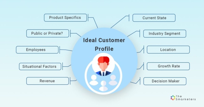 Ideal customer profile. 