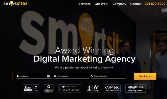Smartsites search engine marketing agency. 
