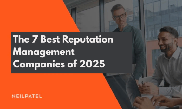 The 7 Best Reputation Management Companies of 2025