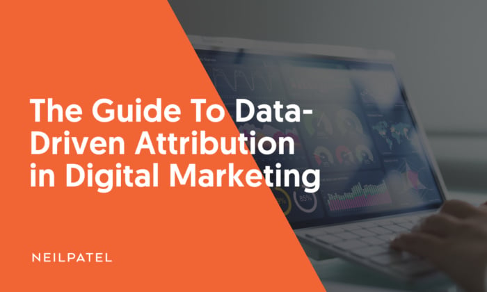 A graphic saying "The Guide To Data-Driven Attribution in Digital Marketing