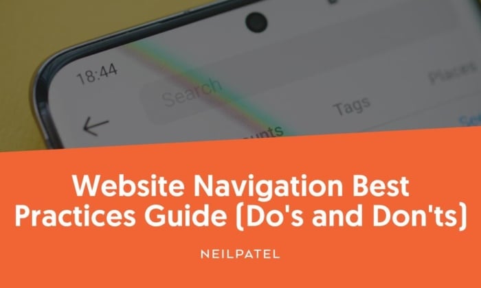 Website navigation best practices guide. 