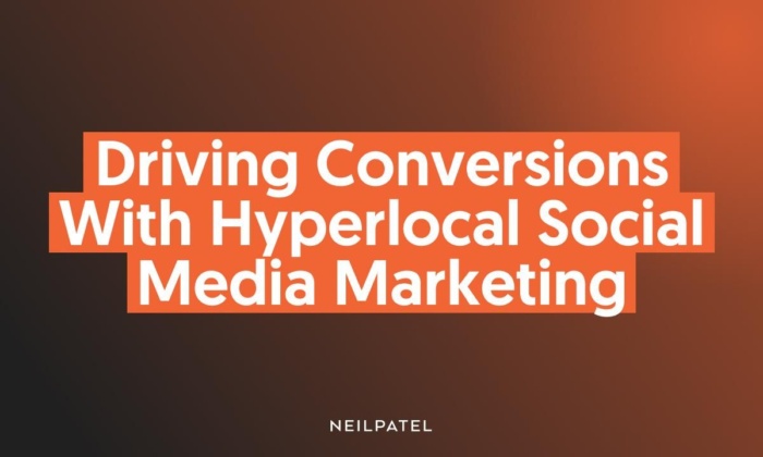 Driving conversions with hyperlocal social media marketing. 