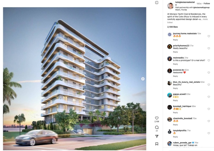 Instagram post for real estate. 