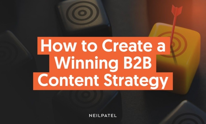  How to create a winning b2b content strategy. 