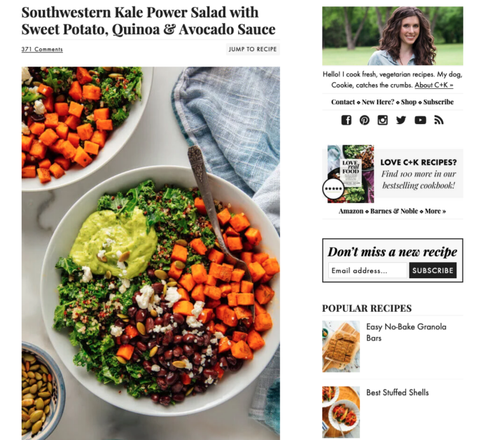 A recipe for Southwestern Kale Power Salad.