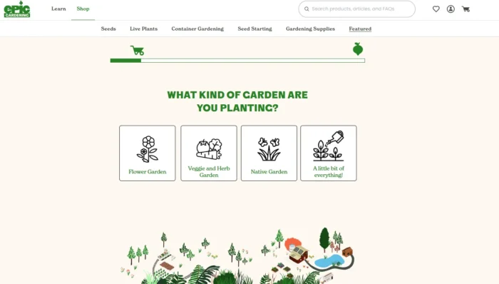 Quiz on the Epic Gardening website