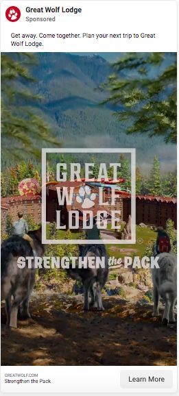 Great wolf lodge facebook post. 