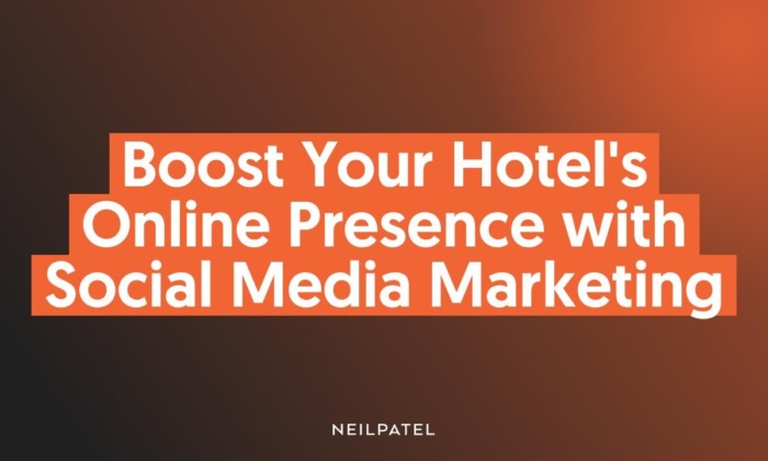 Boost your hotels online presence with social media marketing. 