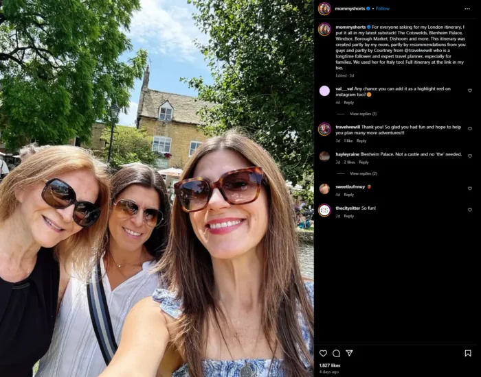 Instagram Hotel influencer post hotel marketing