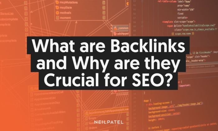 A graphic that says "What are Backlinks and Why are they Crucial for SEO?